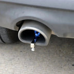Exhaust Resonator for Cars and Motorcycles Aluminum Alloy Sporty Sound DIY Installation
