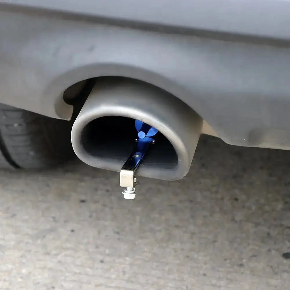 Exhaust Resonator for Cars and Motorcycles Aluminum Alloy Sporty Sound DIY Installation