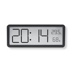 Digital LED Wall Clock Large Display with Temperature and Humidity Acrylic Modern Wall Clock