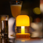 Sunset Night Light USB Rechargeable Bedside Lamp PC Material 7.5cm x 7.5cm x 10.6cm Ambient Table Lamp