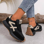 Harrow TheraWalk supportive orthopedic walking sneakers for women with slip-resistant soles and cushioned design.