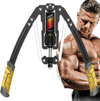 Adjustable Hydraulic Arm Trainer with 10-200 kg Resistance for Upper Body Strength Training