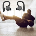 Waterproof Wireless Sports Earbuds Bluetooth 5.0 IPX7 Sweat Resistant 20-Hour Battery for iOS Android