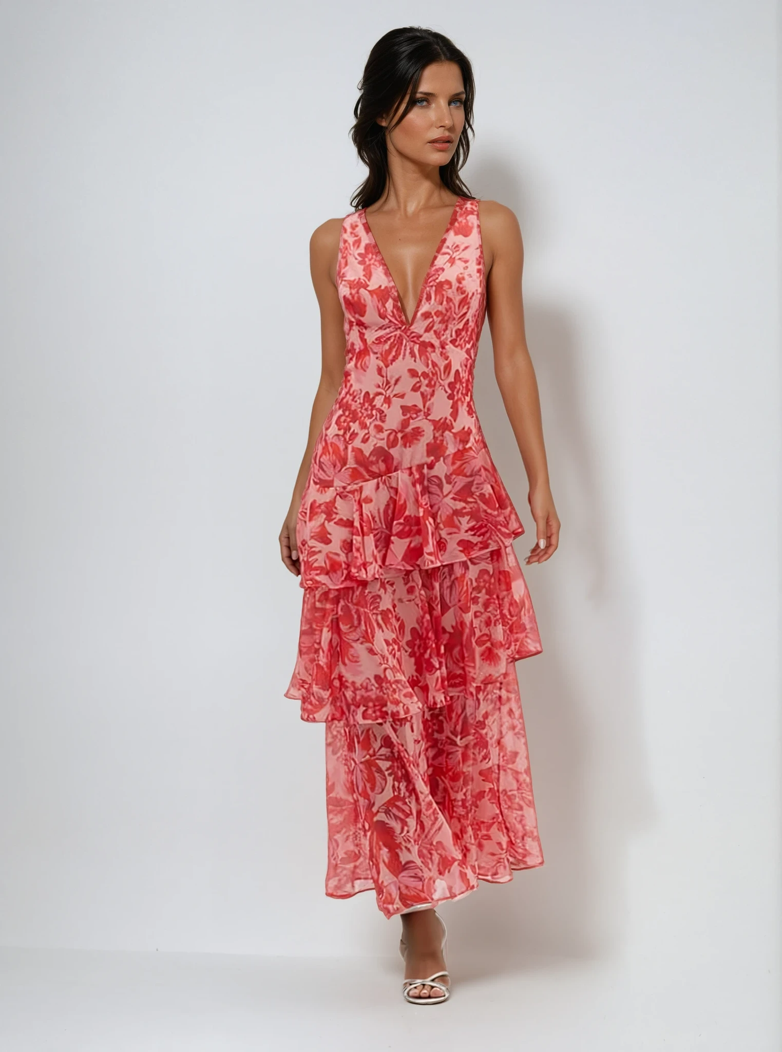 Zurina | Effortless Elegant Midi Summer Dress for Women