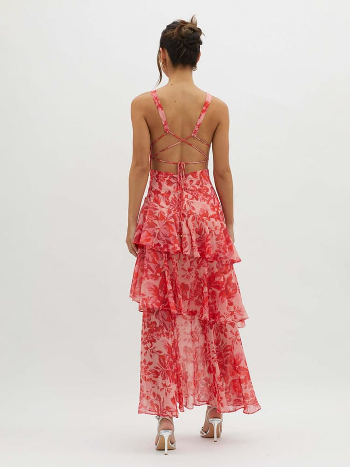 Zurina | Effortless Elegant Midi Summer Dress for Women