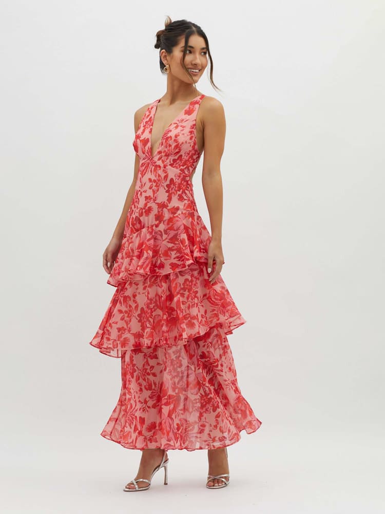 Zurina | Effortless Elegant Midi Summer Dress for Women