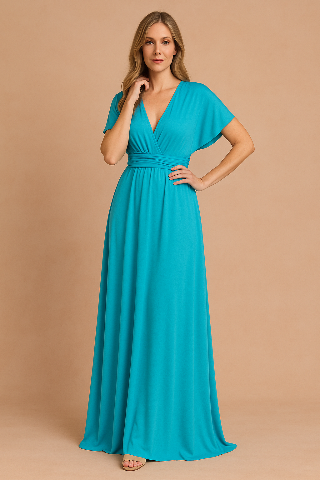 Zurna | Dreamy Elegant Wedding Guest Mini Dress for Women