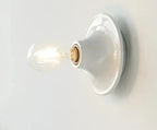 Vintage Wall Mount LED Light Fixture Retro Metal Indoor Spotlight Lamp 15cm Diameter