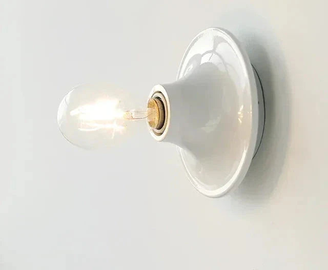 Vintage Wall Mount LED Light Fixture Retro Metal Indoor Spotlight Lamp 15cm Diameter