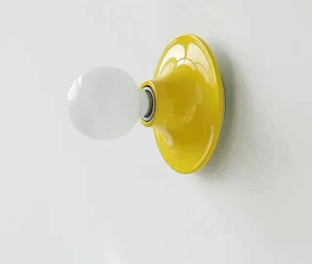 Vintage Wall Mount LED Light Fixture Retro Metal Indoor Spotlight Lamp 15cm Diameter