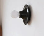 Vintage Wall Mount LED Light Fixture Retro Metal Indoor Spotlight Lamp 15cm Diameter