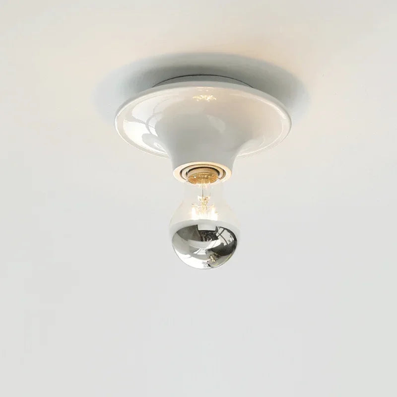 Vintage Wall Mount LED Light Fixture Retro Metal Indoor Spotlight Lamp 15cm Diameter
