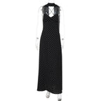 Zuzana | Elegant Polka Dot Maxi Dress for Women