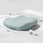 Adult Car Booster Seat Cushion Memory Foam Ergonomic Non-Slip Breathable Cover