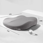 Adult Car Booster Seat Cushion Memory Foam Ergonomic Non-Slip Breathable Cover