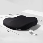 Adult Car Booster Seat Cushion Memory Foam Ergonomic Non-Slip Breathable Cover