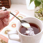 Vintage Dessert Spoon Set 5 Spoons 1 Fork Zinc Alloy 5 Inch Dishwasher Safe