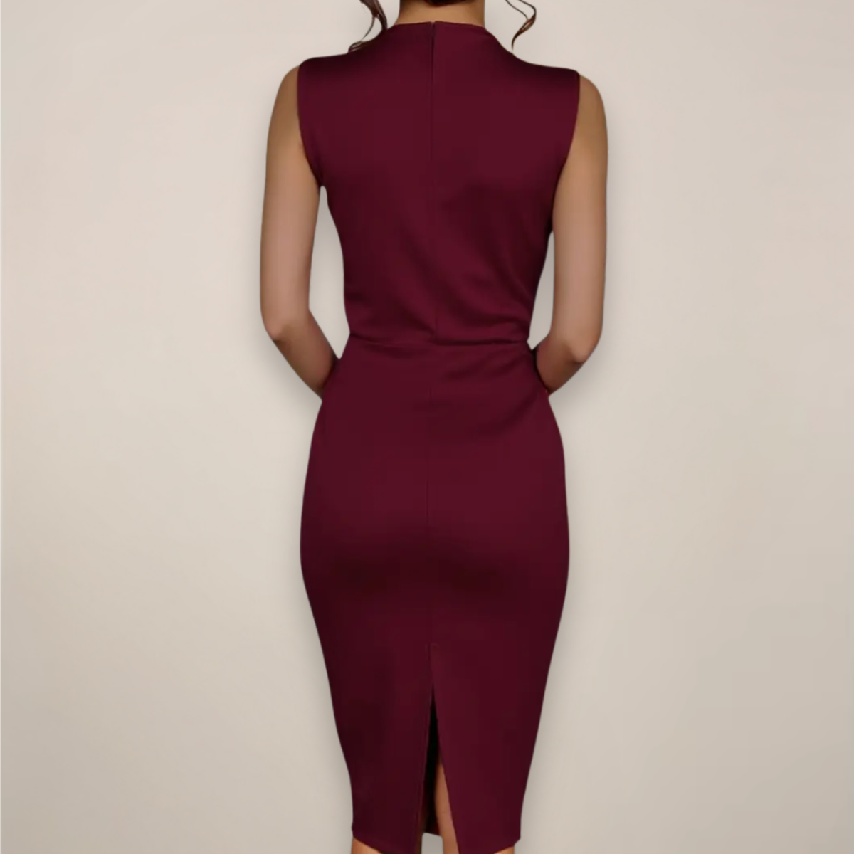 Zyanya | Elegant Midi Formal Evening Gown for Women