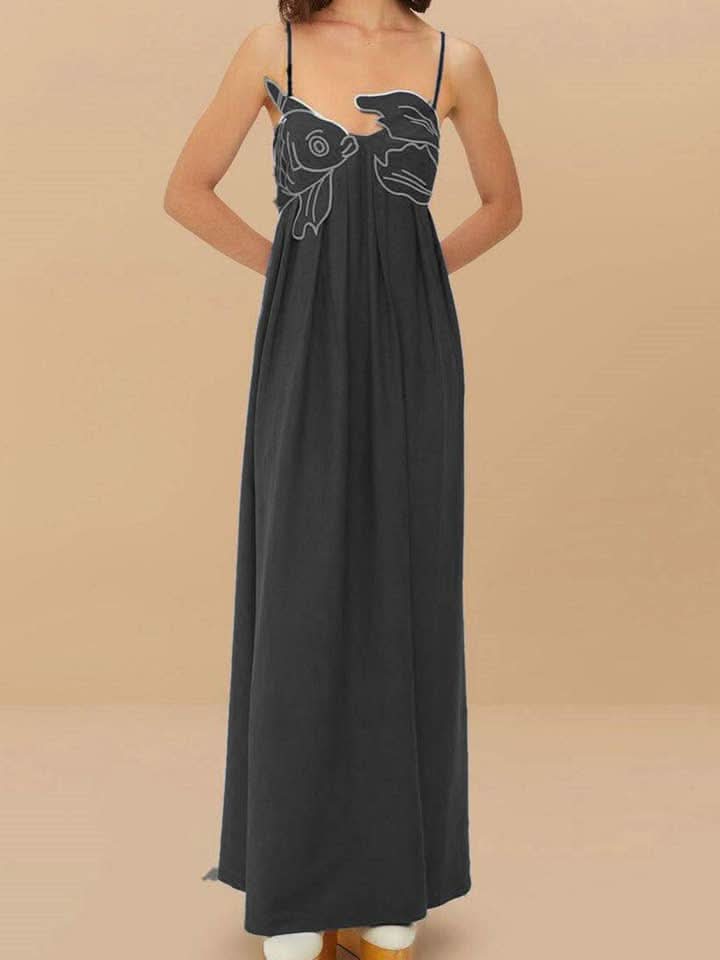 fish top maxi dress Chiara