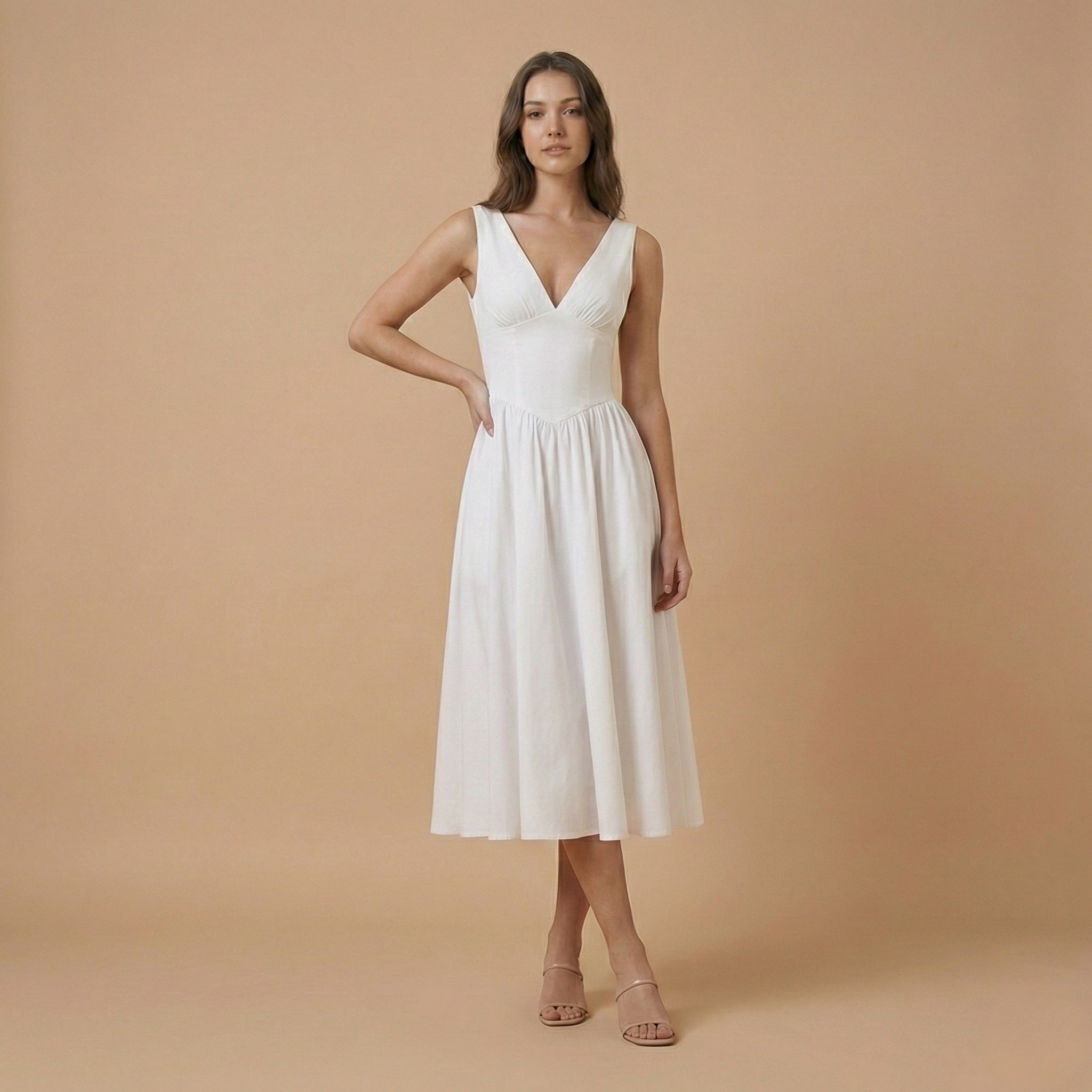 womens formal midi dress Diane