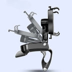 Adjustable Car Phone Holder Universal Mount Non-Slip Grip Durable ABS Hands-Free Navigation and Calls