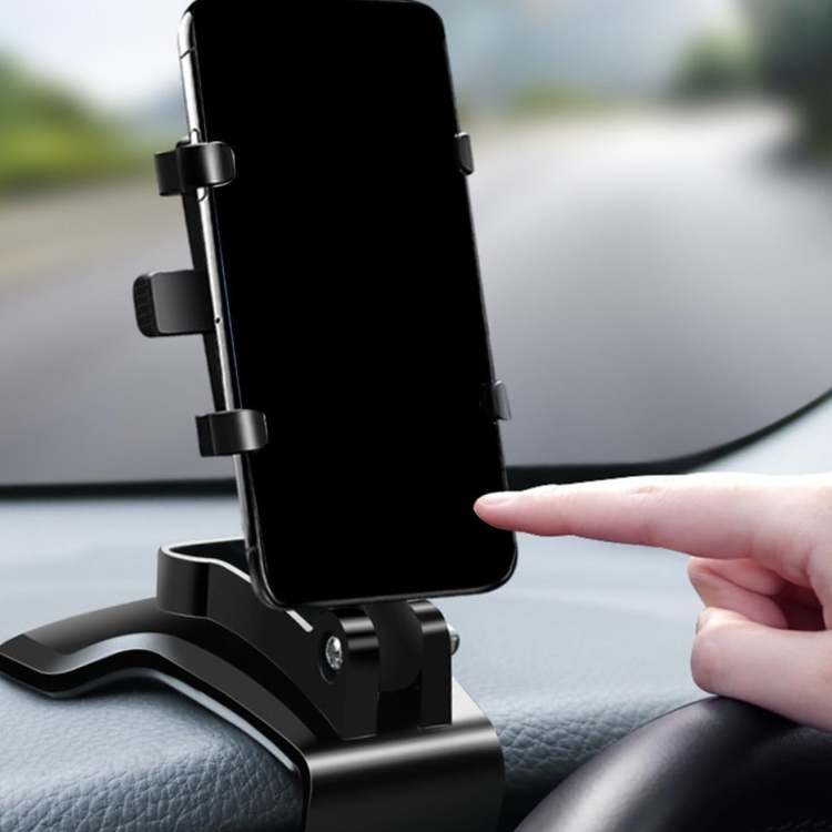 Adjustable Car Phone Holder Universal Mount Non-Slip Grip Durable ABS Hands-Free Navigation and Calls