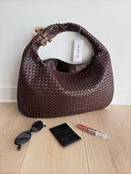 Alena Tote Bag Vegan Leather Spacious Convertible Shoulder Bag for Women Multiple Colors