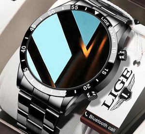 All-in-One Smart Watch 1.3" HD Touch Screen IP67 Waterproof Fitness Tracker with Bluetooth Calls and Health Monitoring