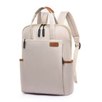 Anti-Theft Travel Backpack Lightweight Oxford Fabric Secure Carry-On Backpack with Organized Pockets and Trolley Sleeve