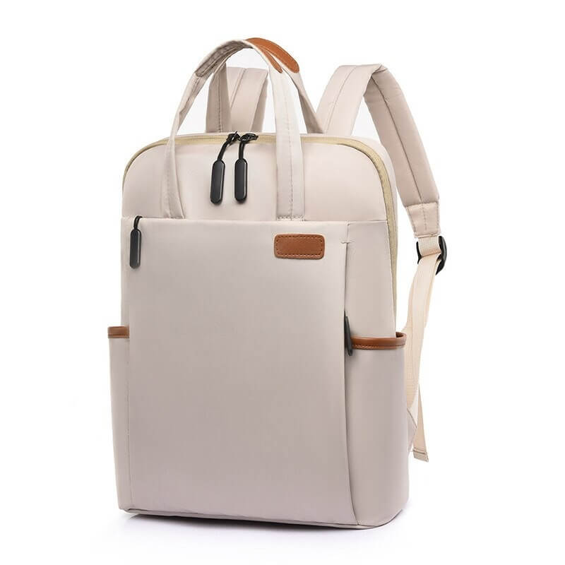Anti-Theft Travel Backpack Lightweight Oxford Fabric Secure Carry-On Backpack with Organized Pockets and Trolley Sleeve