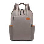 Anti-Theft Travel Backpack Lightweight Oxford Fabric Secure Carry-On Backpack with Organized Pockets and Trolley Sleeve