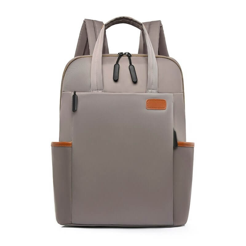 Anti-Theft Travel Backpack Lightweight Oxford Fabric Secure Carry-On Backpack with Organized Pockets and Trolley Sleeve