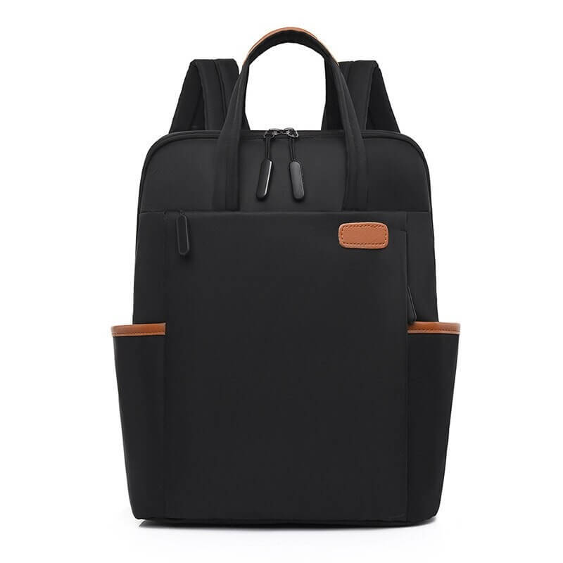 Anti-Theft Travel Backpack Lightweight Oxford Fabric Secure Carry-On Backpack with Organized Pockets and Trolley Sleeve