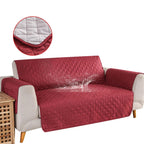 Waterproof Anti-Wear Sofa Protector Cover with Anti-Slip Base and Padded Microfiber Filling