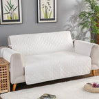 Waterproof Anti-Wear Sofa Protector Cover with Anti-Slip Base and Padded Microfiber Filling