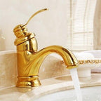 Harrow Antique Brass Bathroom Faucet Sink Mixer Tap Solid Brass Leak-Proof Ceramic Cartridge