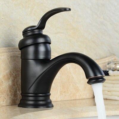 Harrow Antique Brass Bathroom Faucet Sink Mixer Tap Solid Brass Leak-Proof Ceramic Cartridge