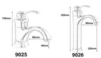Harrow Antique Brass Bathroom Faucet Sink Mixer Tap Solid Brass Leak-Proof Ceramic Cartridge