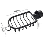 AquaGrip Stainless Steel Shower Shelf Space-Saving Organizer for Soap Shampoo Bathroom