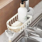 AquaGrip Stainless Steel Shower Shelf Space-Saving Organizer for Soap Shampoo Bathroom