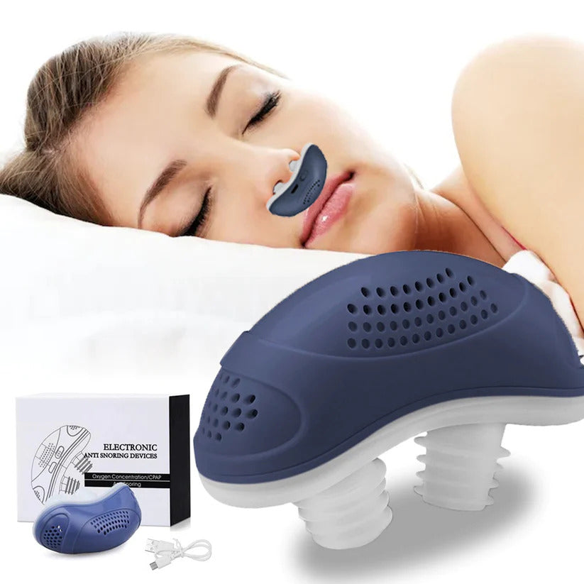 SleepAir Micro CPAP Sleep Apnea Device Portable Travel Anti-Snoring Quiet Compact Alternative