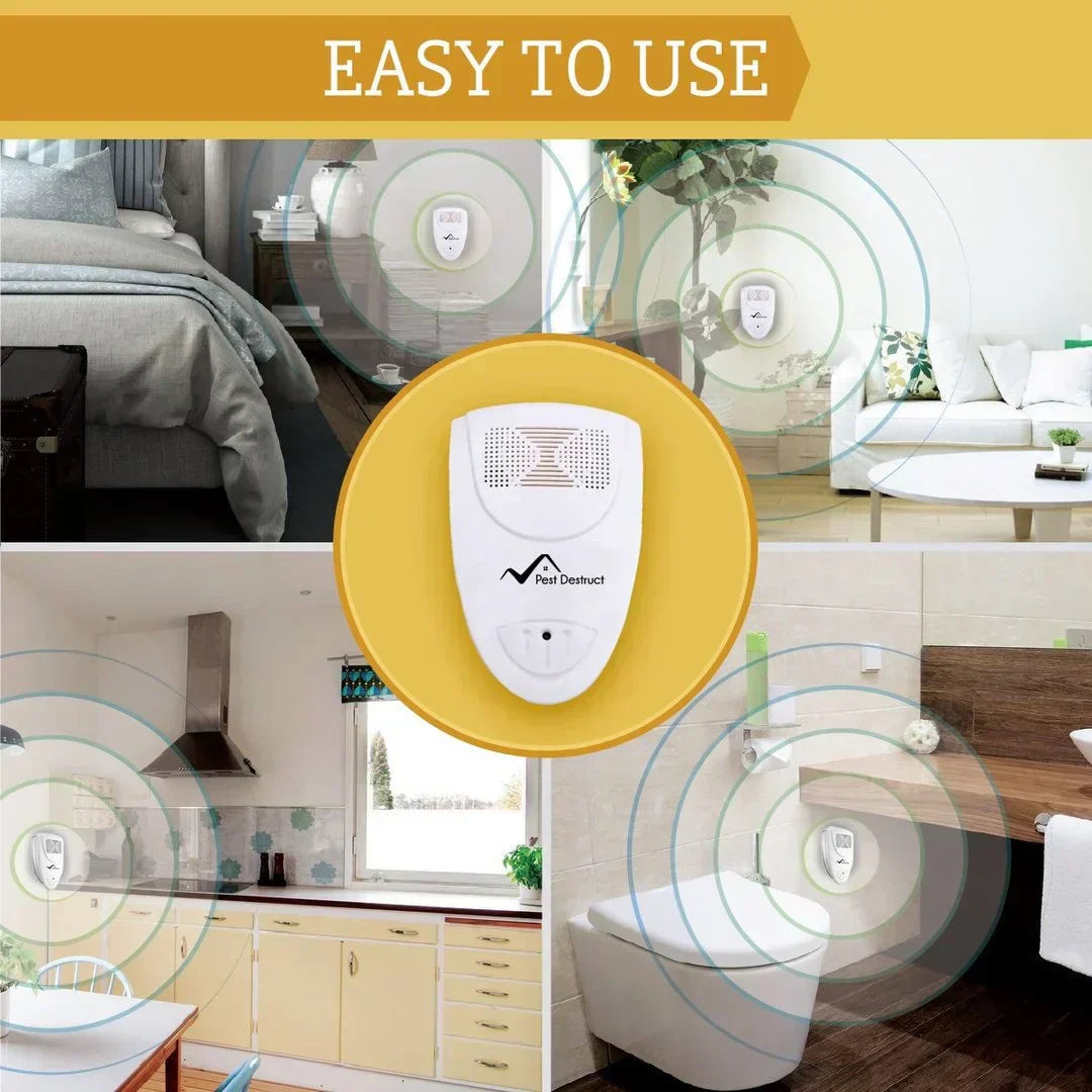 AstraShield Ultrasonic Bed Bug Repeller Chemical-Free Silent Pest Control for Home Use