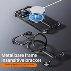 Aurex MagSafe iPhone Case Ultra Slim Titanium Borderless Minimalist Aluminum Alloy