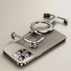Aurex MagSafe iPhone Case Ultra Slim Titanium Borderless Minimalist Aluminum Alloy
