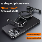 Aurex MagSafe iPhone Case Ultra Slim Titanium Borderless Minimalist Aluminum Alloy