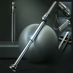 Retractable Self-Defense Cane with Secure Grip Lightweight Alloy Steel Walking Stick