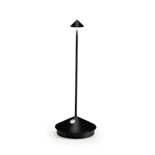 ClarityGlow Wireless LED Table Lamp Dimmable Rechargeable USB Water-Resistant Modern Design