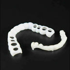 Snap-On Smile Veneers Customizable Instant Teeth Cover Natural Color Reusable Dental Appliance