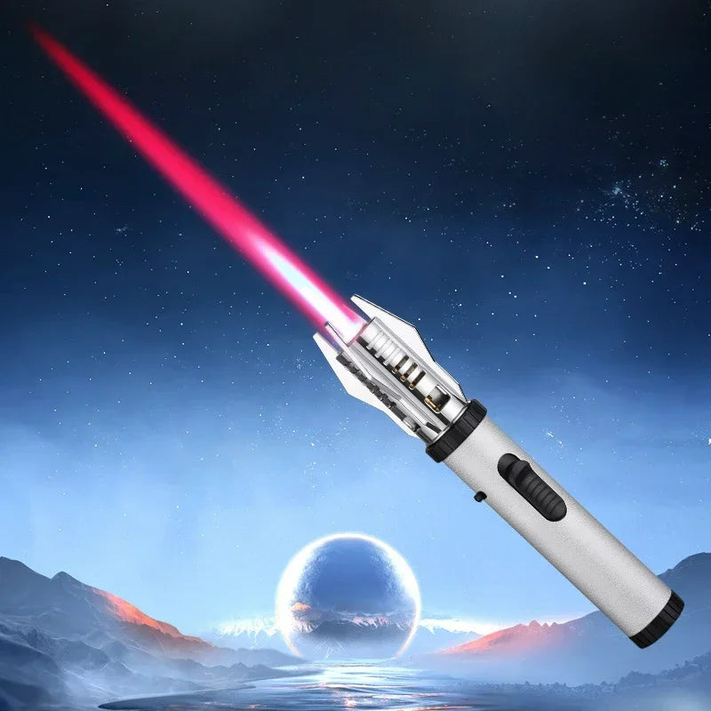 Cosmo Flame Metal Jet Lighter Wind-Resistant Powerful Flame Ergonomic Grip Durable Design