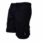 Men’s Loose Fit Cargo Shorts Cotton Blend Multi Pockets Plus Sizes Casual Outdoor Work